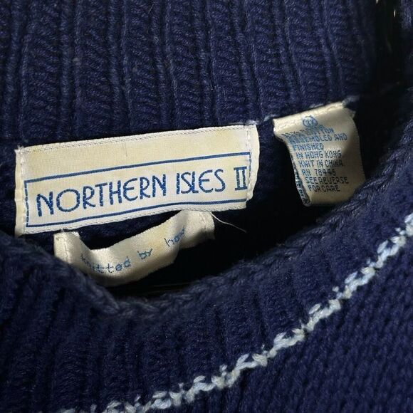 American Vintage Northern Isles Winter Sweater Womens Oversized - Picture 5 of 5